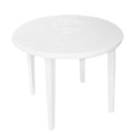 Mesa Plástica Redonda