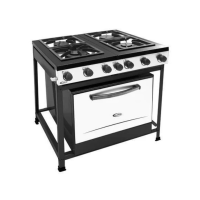 Fogão Industrial 4 Bocas com Forno